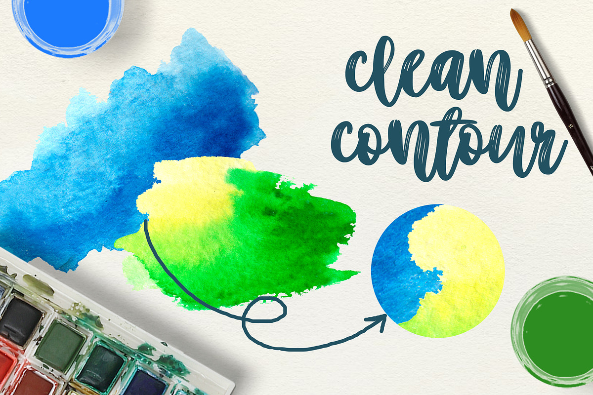 Watercolor Texture Pack, a Texture Graphic by Astarte_design (Photo 2 of 8)
