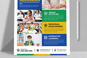School Admission Flyer Design, a Flyer Template by MightyDesign (Thumbnail 3 of 6)