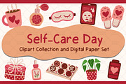 Self Care Day Graphic Set, a Pattern Graphic by Drafts n Doodles (Thumbnail 1 of 11)