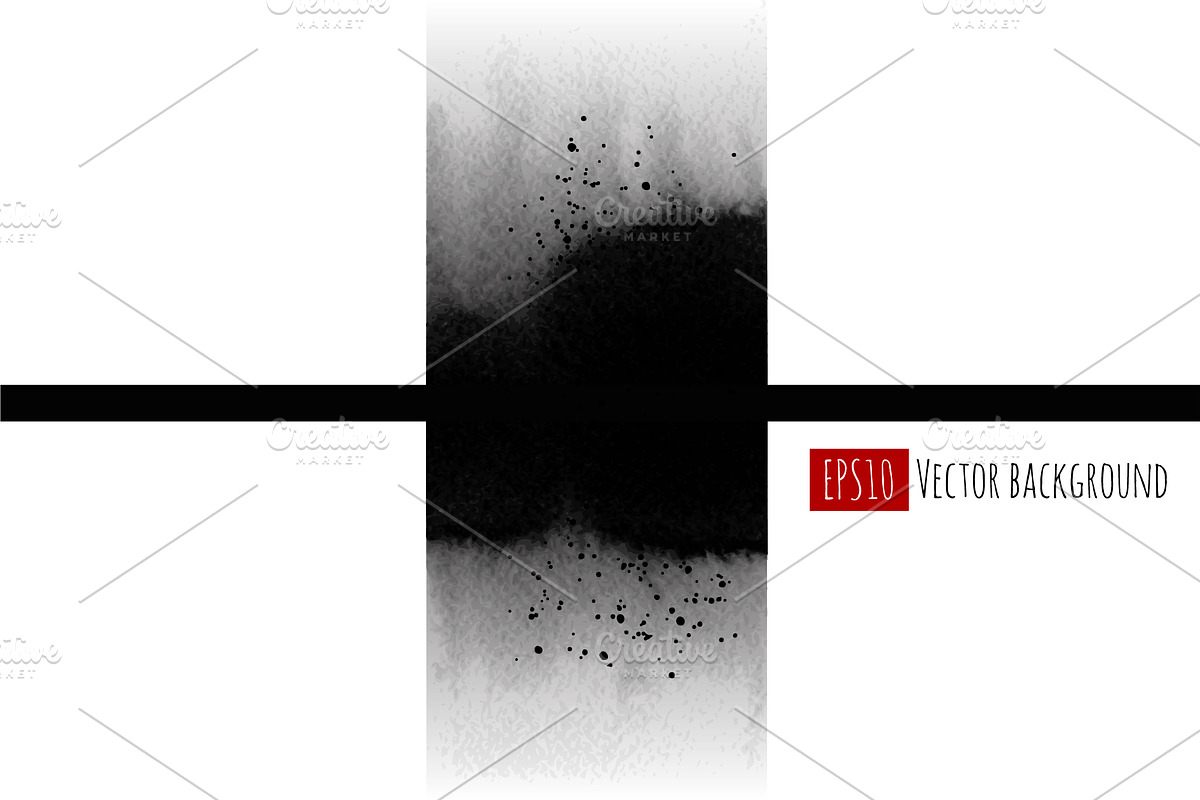 Vector ink wash painting, part 2, a Texture Graphic by Elina_Li (Photo 9 of 13)