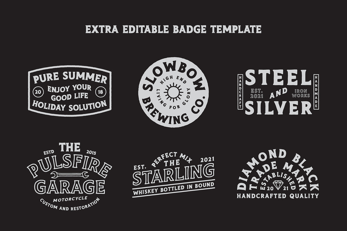 LARSIM Font + Extra, a Font by Blazing Sun Creative (Photo 2 of 8)
