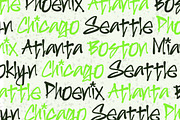 Sterling Sign – Urban Graffiti, a Font by Typehand Studio (Thumbnail 9 of 10)