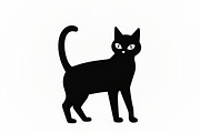 Elegant Cat  Silhouette Bundle, a Graphic by hafijul (Thumbnail 6 of 11)