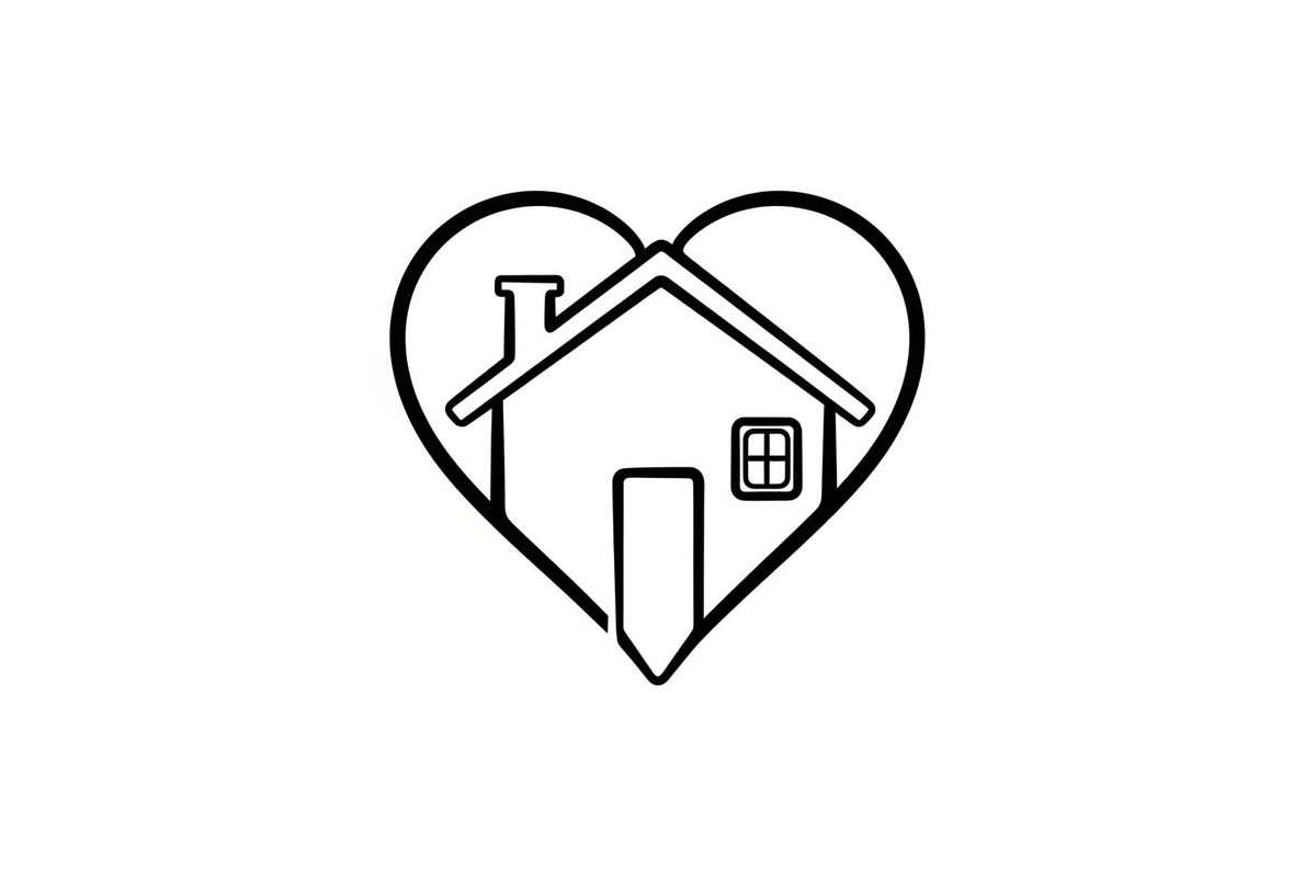 50 Home Love Heart House Icon Set Bu, an Illustration by Gaye Art (Photo 19 of 51)