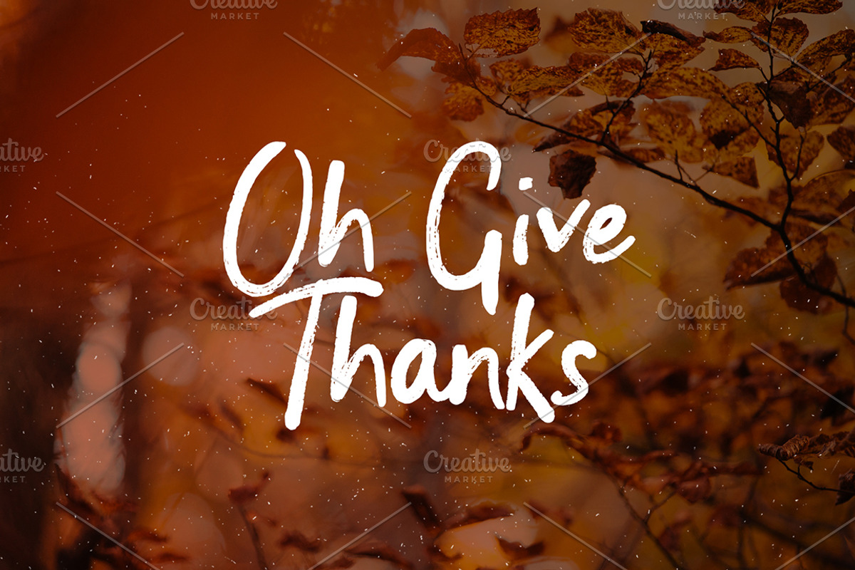 Oh Give Thanks, a Presentation Template by Team Alabaster (Photo 2 of 4)