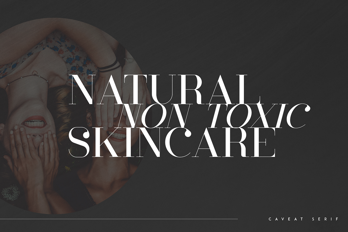 Caveat - Luxury Serif Typeface, a Serif Font by Only Fonts (Photo 5 of 10)