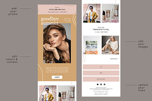 Honey Vibes Email Template