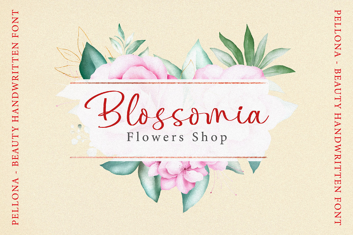 Pellona - Beauty Handwritten, a Script Font by Graha Type (Photo 7 of 12)