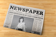 Newspaper Template, a Stationery Template by Template Shop (Thumbnail 4 of 4)