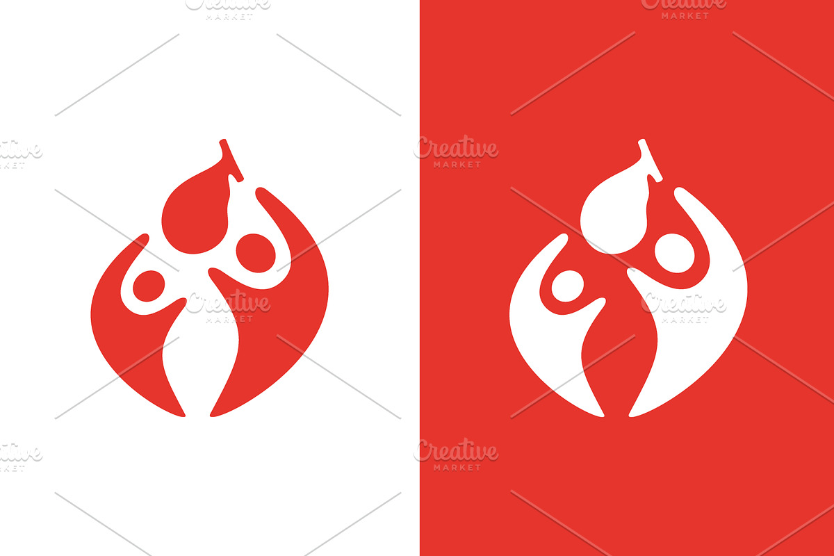 Gallbladder and family logo, an Object Illustration by GraphiShop