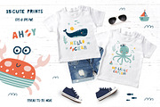 Hello Ocean set, a Texture Illustration by Ekaterina (Thumbnail 3 of 12)