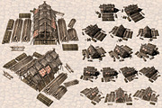 Isometric Ancient City Pack, an Object Graphic by Beatheart Creative Studio (Thumbnail 42 of 77)