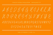 Pasta Sign Painter: Handwritten Font, a Handwritten Font by DeliFreshTypeCo. (Thumbnail 2 of 7)