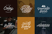 Madgue - Connected Monoline +EXTRAS, a Script Font by Sarid Ezra (Thumbnail 6 of 12)