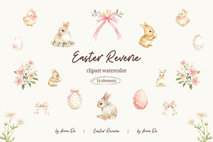 EASTER WATERCOLOR COLLECTION