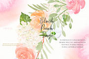 Blush Peach Sage flowers, a Texture Illustration by LABFcreations (Thumbnail 9 of 13)