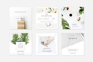 Light CANVA Instagram Bundle