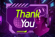 Town Hack - Futuristic Display Font, a Sans Serif Font by Kincrev Studio (Thumbnail 10 of 10)