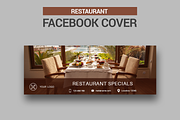 6 Restaurant Facebook Covers, a Social Media Template by Creatricks (Thumbnail 4 of 7)