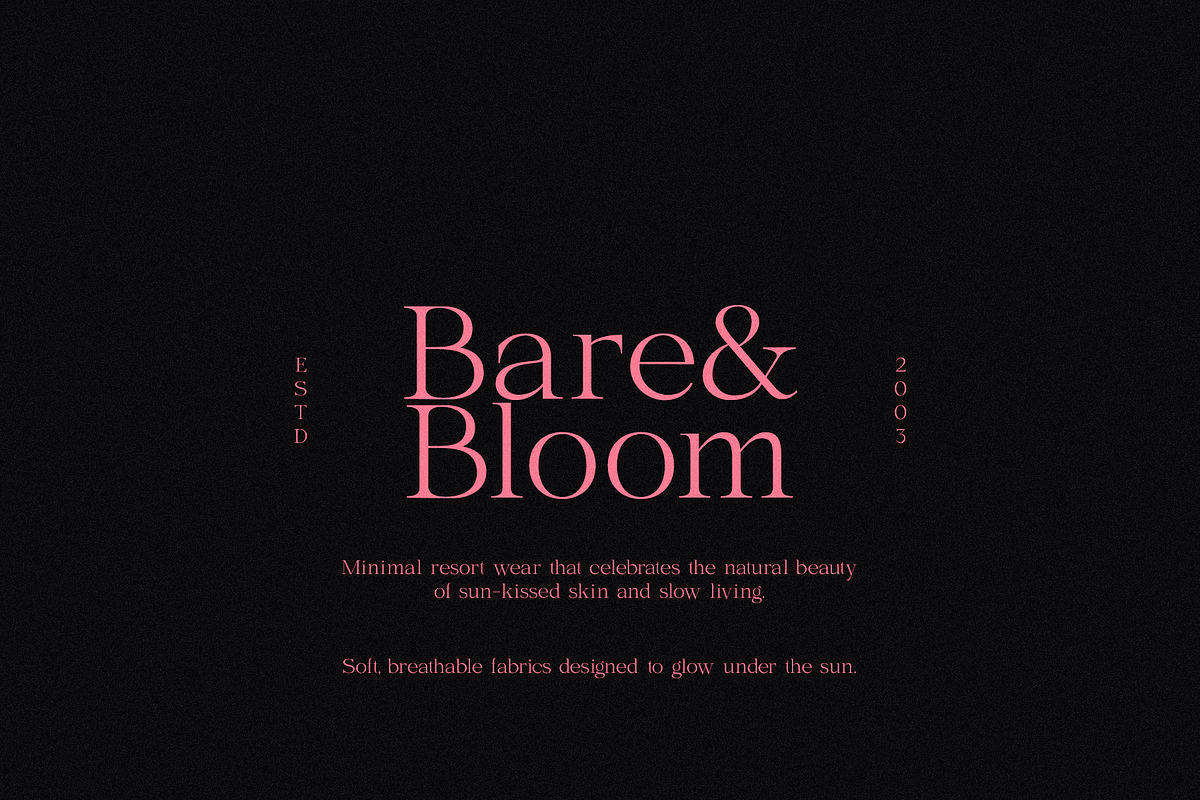 Beach Glamour - Summer Serif, a Serif Font by Misha Sova (Photo 4 of 9)