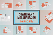 Stationary Mockup Design Template, a Pens & Pencil Mockup by alimran24 (Thumbnail 1 of 11)