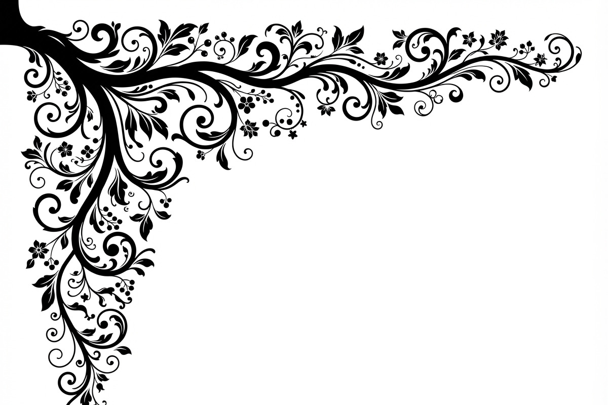 50 Tree Branch Corner Silhouette, a Decorative Illustration by Amazin_art (Photo 16 of 27)