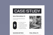 Case Study Flyer Template, a Flyer Template by MightyDesign (Thumbnail 4 of 8)