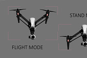 DJI Inspire 1 quadcopter, an Object 3D Model by arapps3d (Thumbnail 10 of 17)