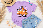 Teacher Halloween Pumpkin Sublimatio, a Seasonal Illustration by Rose Art (Thumbnail 3 of 5)