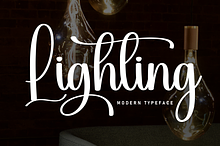 Lighting | Script Font