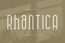 Rhantica Family Fonts