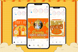 120 Groovy Instagram Post Template