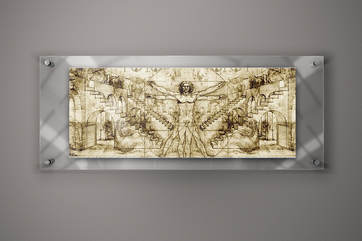 Glass frame for art mockup, a Product Mockup by PSD Market (Photo 5 of 12)