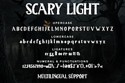 Scary Light, a Font by Yoga Letter (Thumbnail 6 of 7)