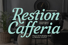 Restion Cafferia Classy Serif Font