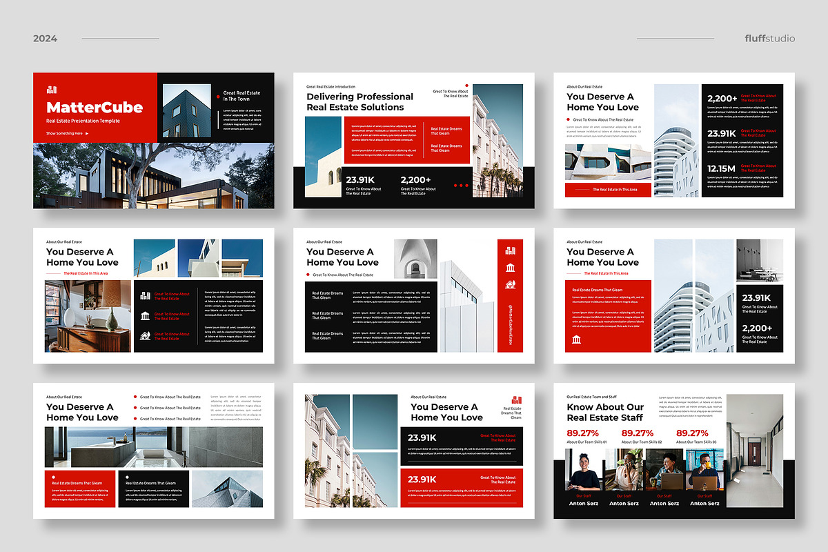Real Estate Keynote Template, a Presentation Template by fluffstudio (Photo 2 of 4)