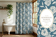 Cottage Rose Seamless Patterns, a Pattern Graphic by Eclectic Anthology (Thumbnail 9 of 18)
