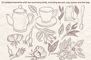 Tea Time With Rose Hip Vector, a Decorative Illustration by Milla_Zelenyuk_art (Thumbnail 2 of 5)