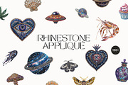 RHINESTONE APPLIQUE Collage, an Object Graphic by Lana Elanor (Thumbnail 7 of 10)