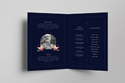 Maximalist Floral Funeral Program, a Brochure Template by Neermana (Thumbnail 4 of 4)
