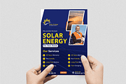 Solar Energy Flyer Template, a Flyer Template by Soulfuldesignstudio (Thumbnail 4 of 4)