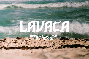 Lavaca Hand Drawn Font