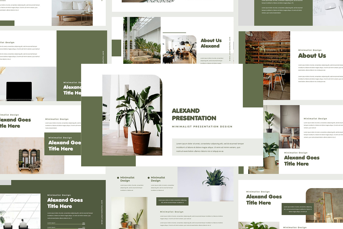 Minimalist Powerpoint, a Presentation Template by Azruca (Photo 1 of 6)