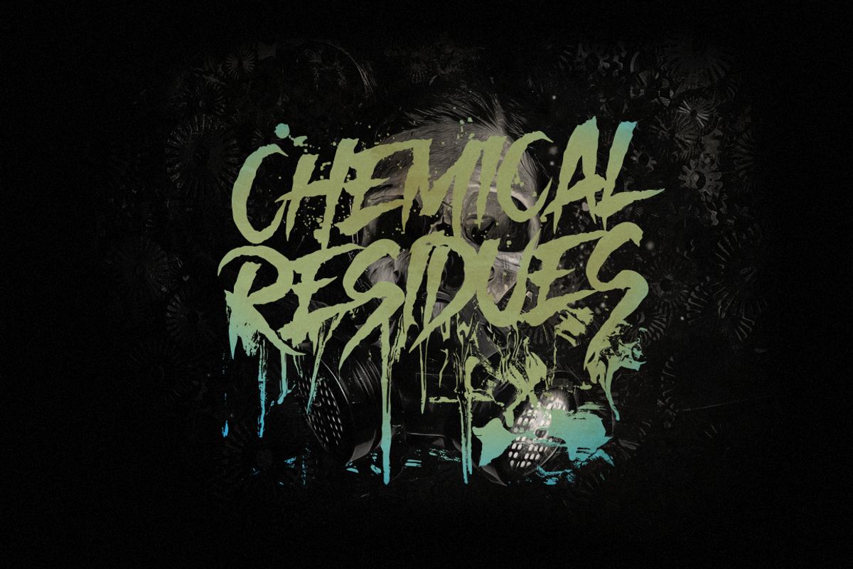 Chemical Machines - Horror Font, a Font by The Branded Quotes (Photo 6 of 6)