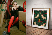 Luxury Christmas Pattern, a Pattern Graphic by PaperJamLab (Thumbnail 9 of 11)