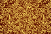 Seamless Luxurious Floral Patterns, a Pattern Graphic by ThePhoton (Thumbnail 14 of 19)