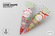 Clear Large Cone Bag PackagingMockup, a Packaging Mockup by INCDesign (Thumbnail 5 of 15)