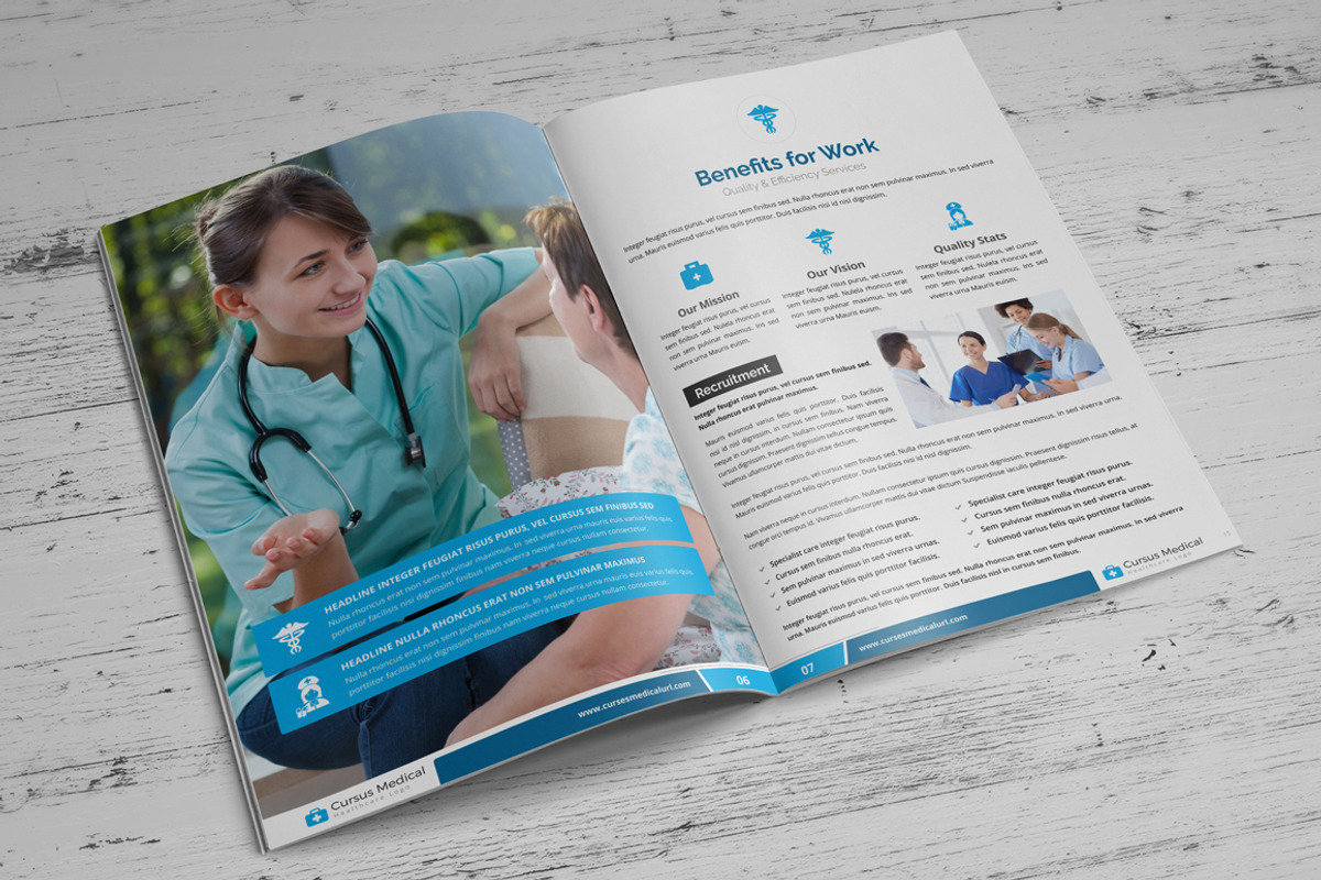 Medical HealthCare Brochure v4, a Brochure Template by Miyaji75 (Photo 4 of 15)