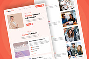 Arah Karir - Portfolio Landing Page, a Landing Page Template by productype1 (Thumbnail 4 of 5)