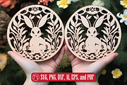 Easter Day Laser Cut SVG Bundle, a Graphic by NGISED (Thumbnail 2 of 9)
